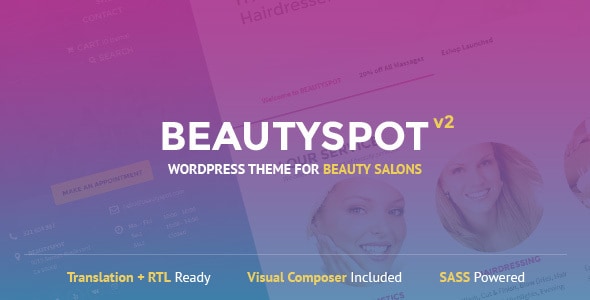 beauty spot - salon-beauty-salon-wordpress-theme