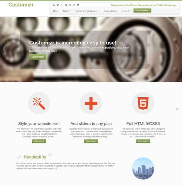 Best Free WordPress Themes for Business Featured Image