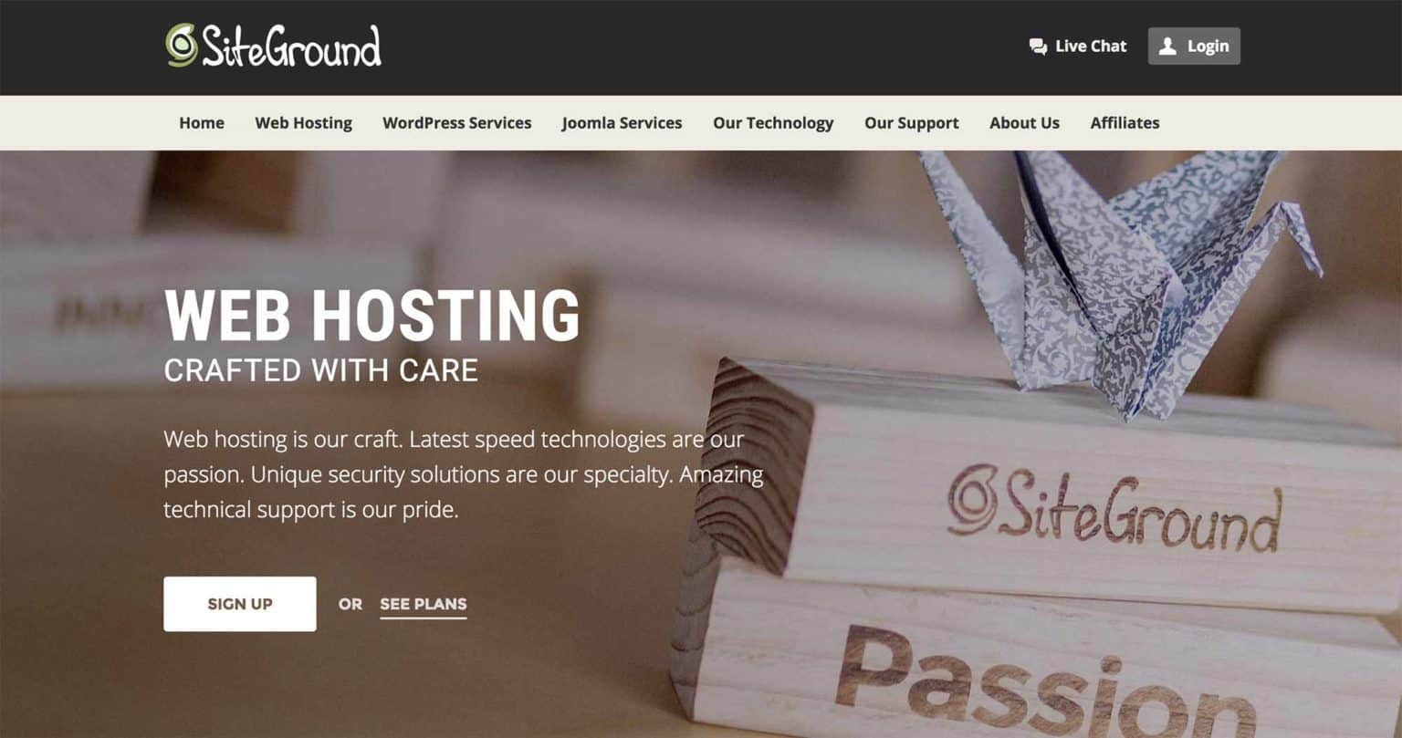 SiteGround-cheap wordpress hosting service