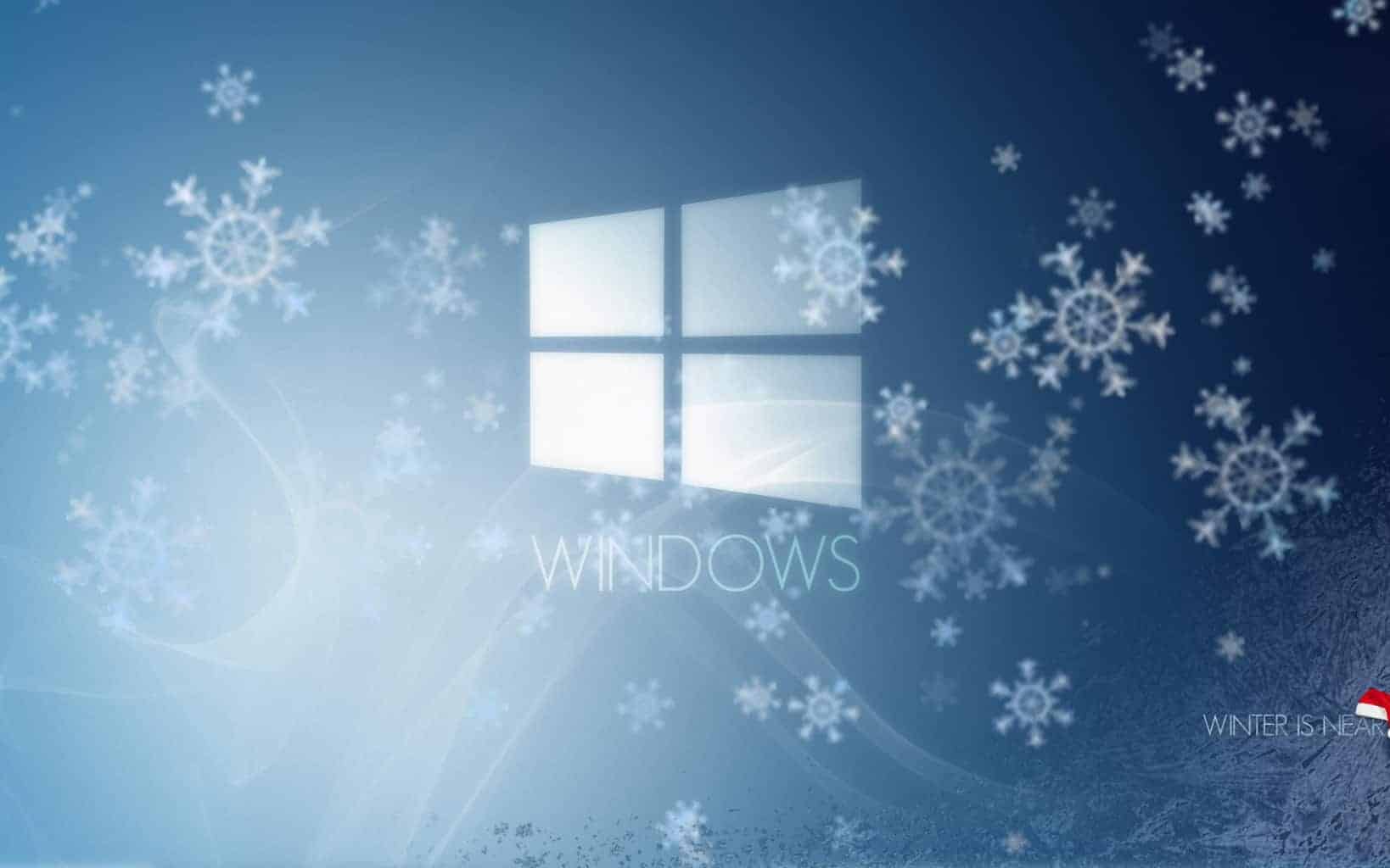 winter windows 10