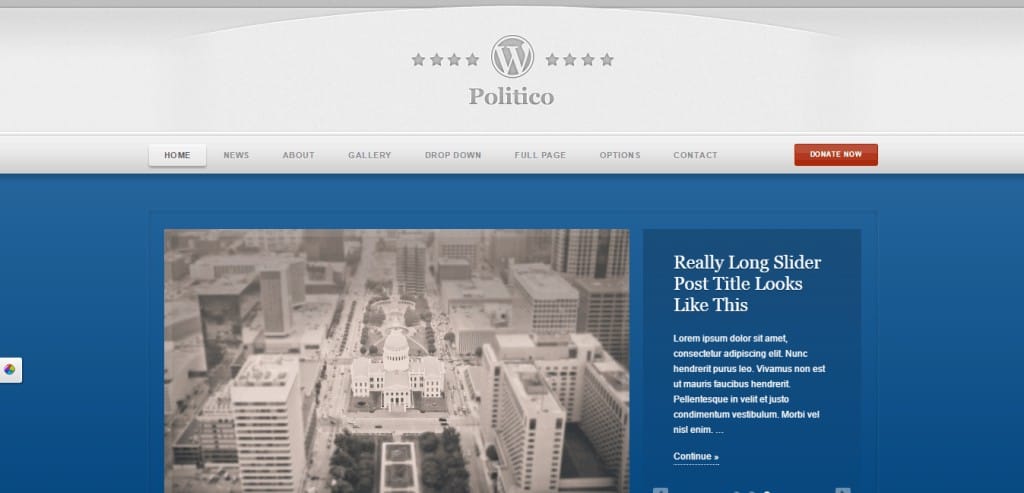 WordPress Politico Theme