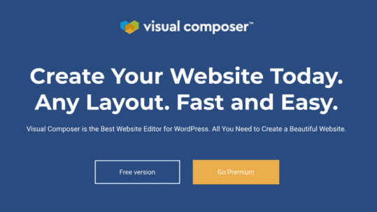 visual composer website builder coupon